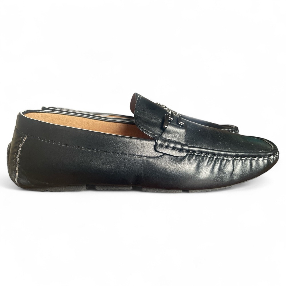 Jousen Casual Slip On Driving Loafers Black, Men's Size  10 M - Picture 3 of 7